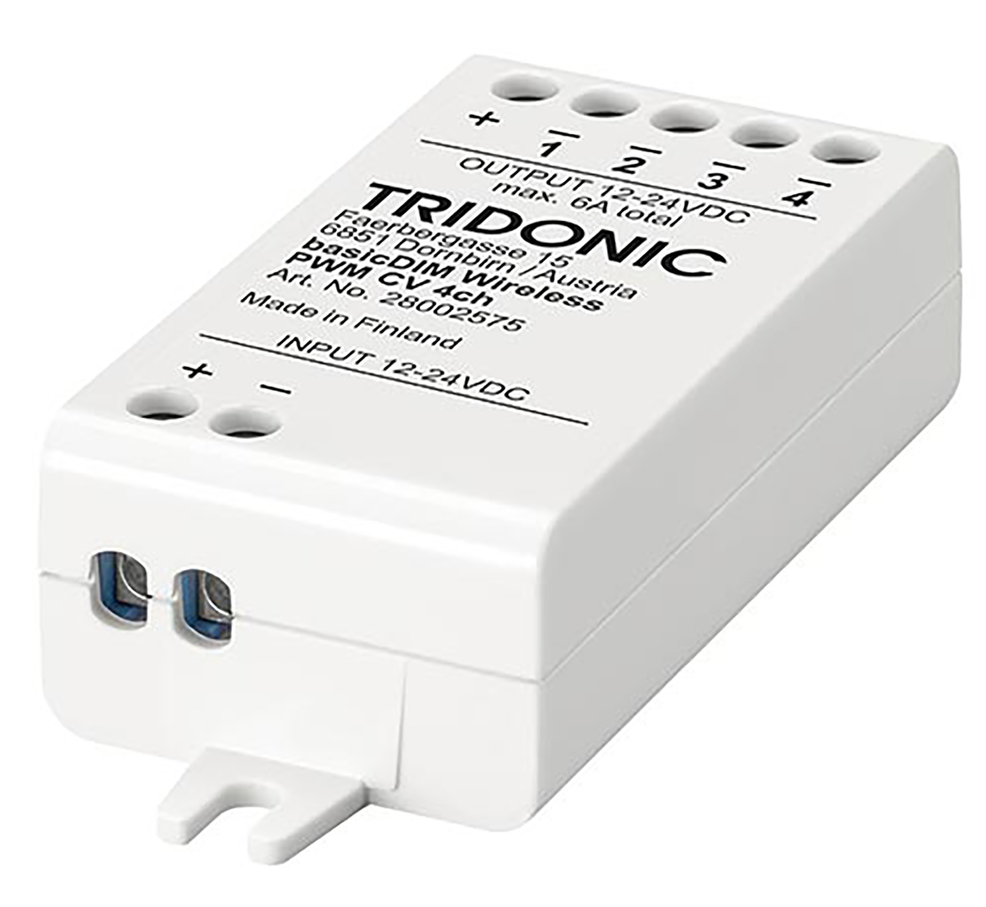 28002575  Tridonic, basicDIM Wireless PWM CV 4C Channel, 5yrs Warranty